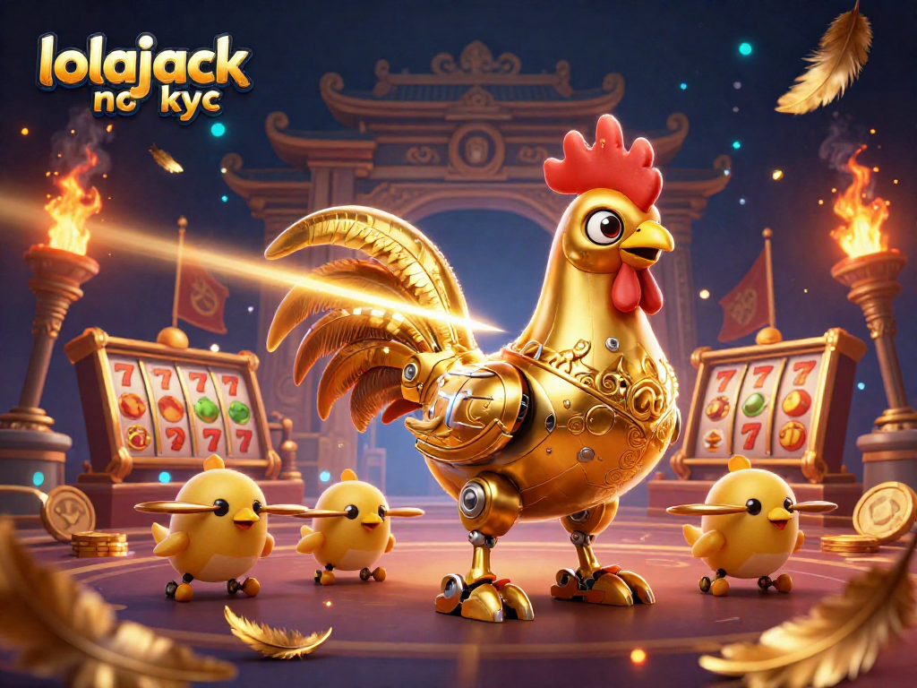 Engage with the thrill of lolajack no kyc through this vibrant, dynamic casino scene.