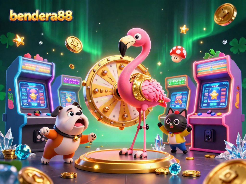 Menangkan hadiah menarik di bendera88 dengan host permainan dan mesin arcade yang berkilau.