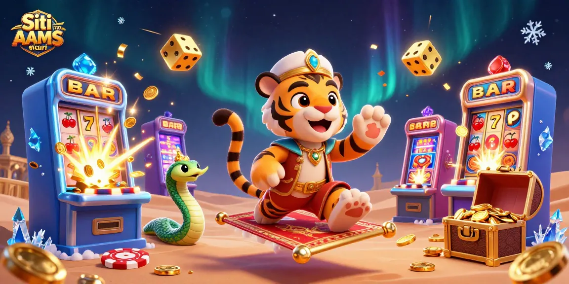 Interagisci con i Siti non AAMS sicuri, vivendo scene dinamiche di jackpot e elementi di casinò vibranti.