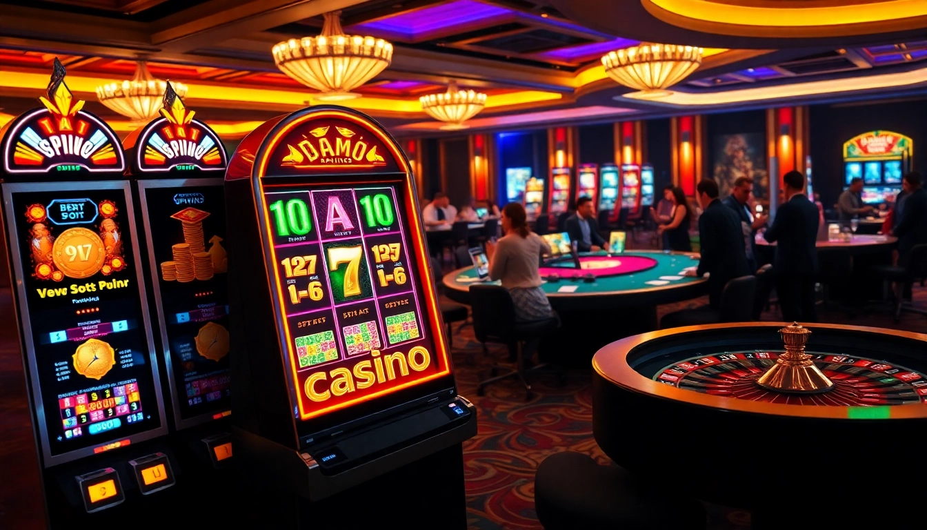 Experience thrilling gameplay with demo slot pragmatic machines in a vibrant casino environment.