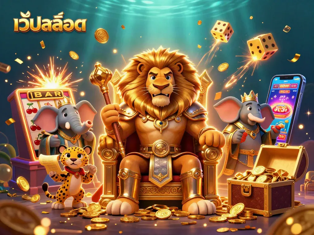 เกมส์เว็ปสล็อตที่เต็มไปด้วยเสน่ห์จากความร่ำรวยและความสนุก