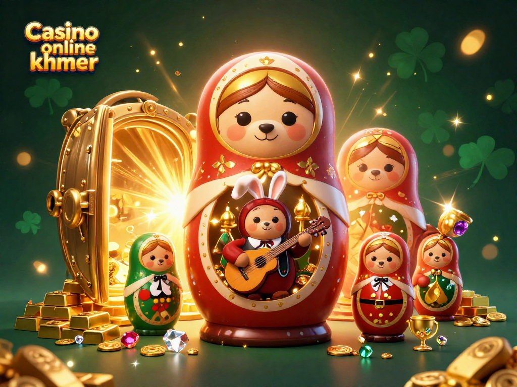 Engage with Casino online khmer through a vibrant illustration featuring casino-themed elements and characters.
