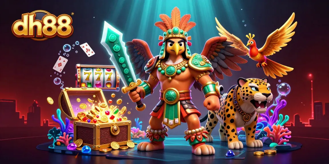 Spin the reels and win at dh88 with vibrant jackpot treasures and dynamic gaming action.