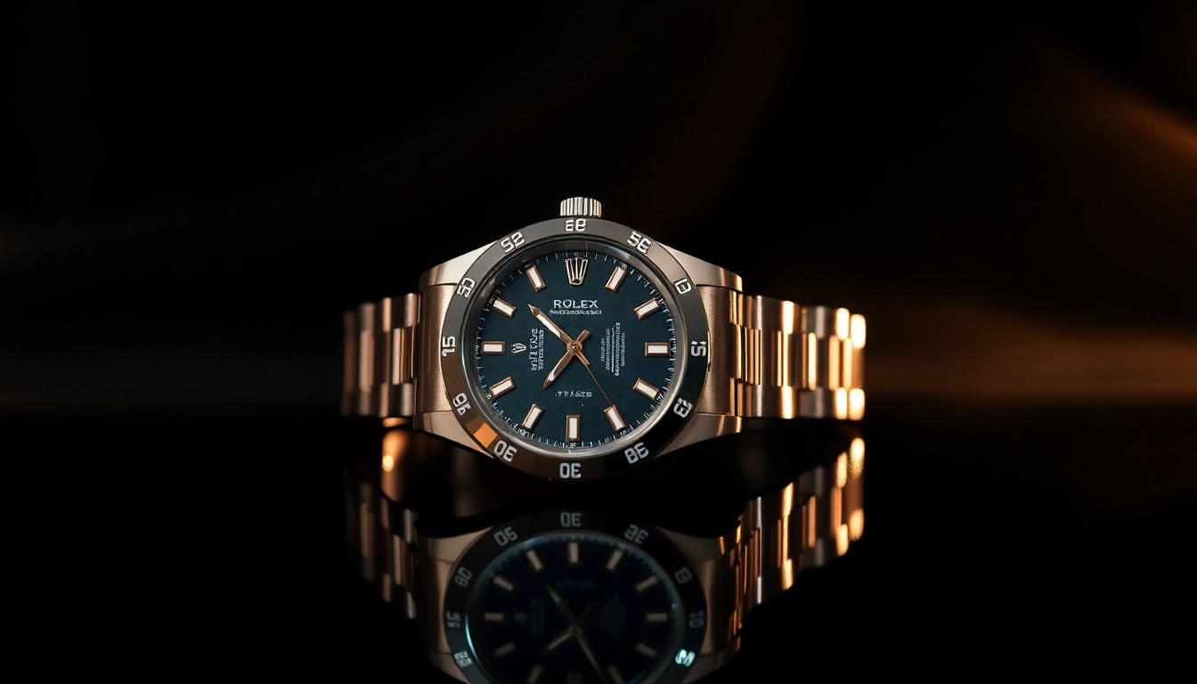 Showcasing a rolex replica watch with intricate details and luxurious design.