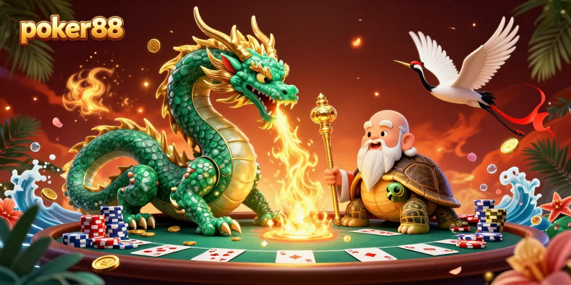 Experience the excitement of poker88 with dynamic gaming and vibrant illustrations.