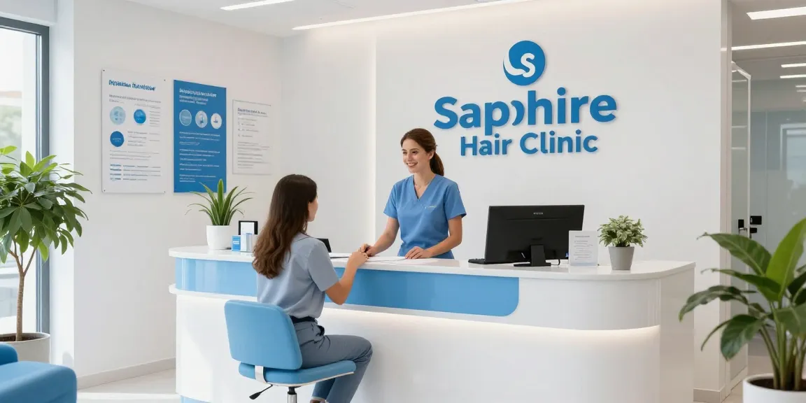 Hair transplant Turkey consultation at Sapphire Hair Clinic, expert medical services with compassionate care.