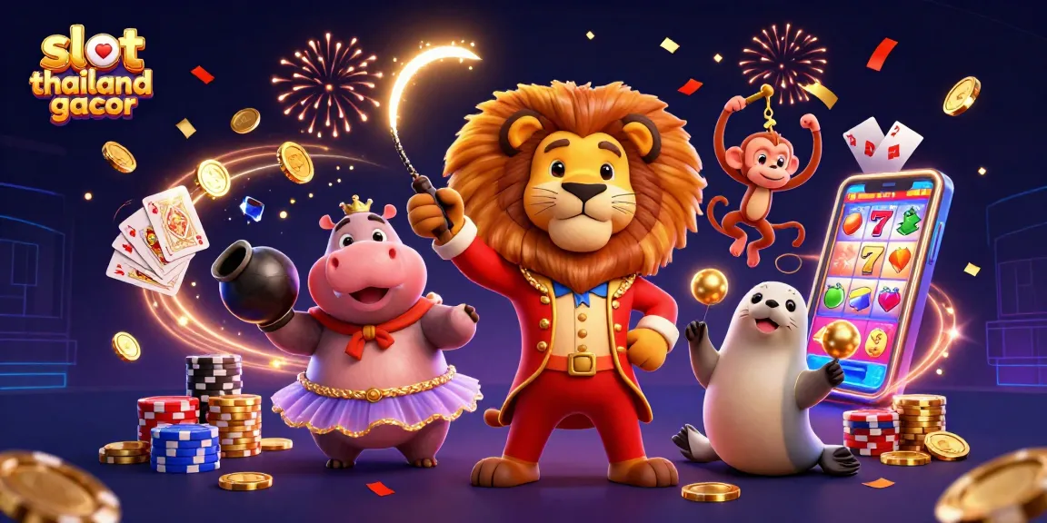 Experience exciting slot thailand gacor action with vibrant casino characters and dynamic gaming elements.