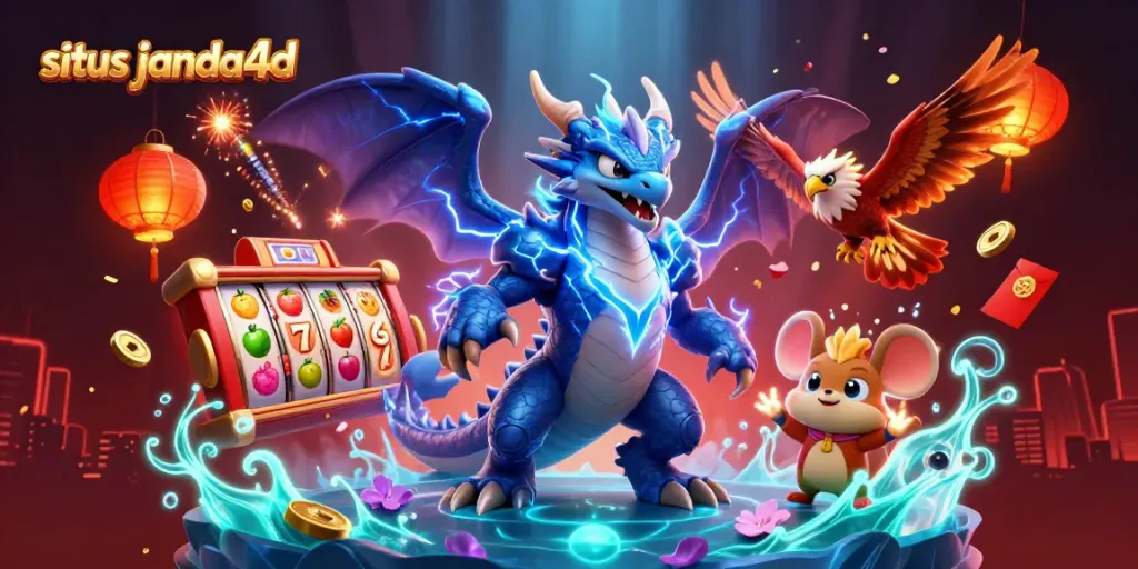 Permainan slot berwarna-warni di situs janda4d menghadirkan keseruan dengan simbol keberuntungan dan jackpot besar.