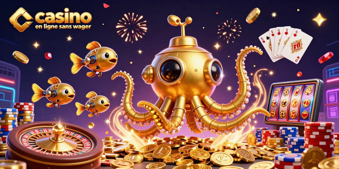 Profitez de l'univers fascinant des casinos en ligne sans wager avec des pièces d'or et des jeux captivants.