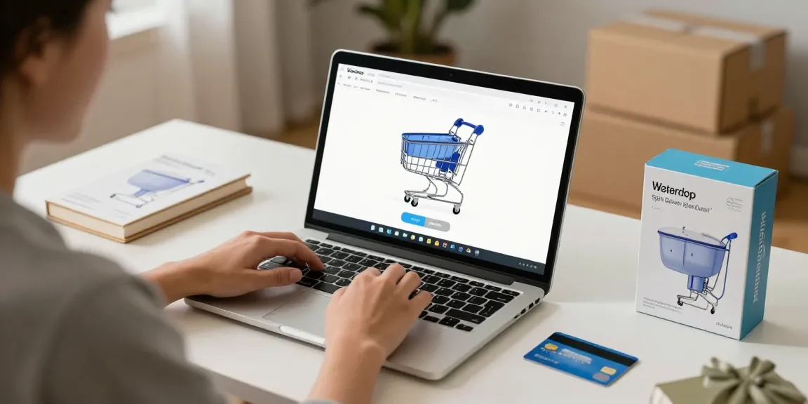 Waterdrop Spin Down Sediment Filter product showcase for online shopping.