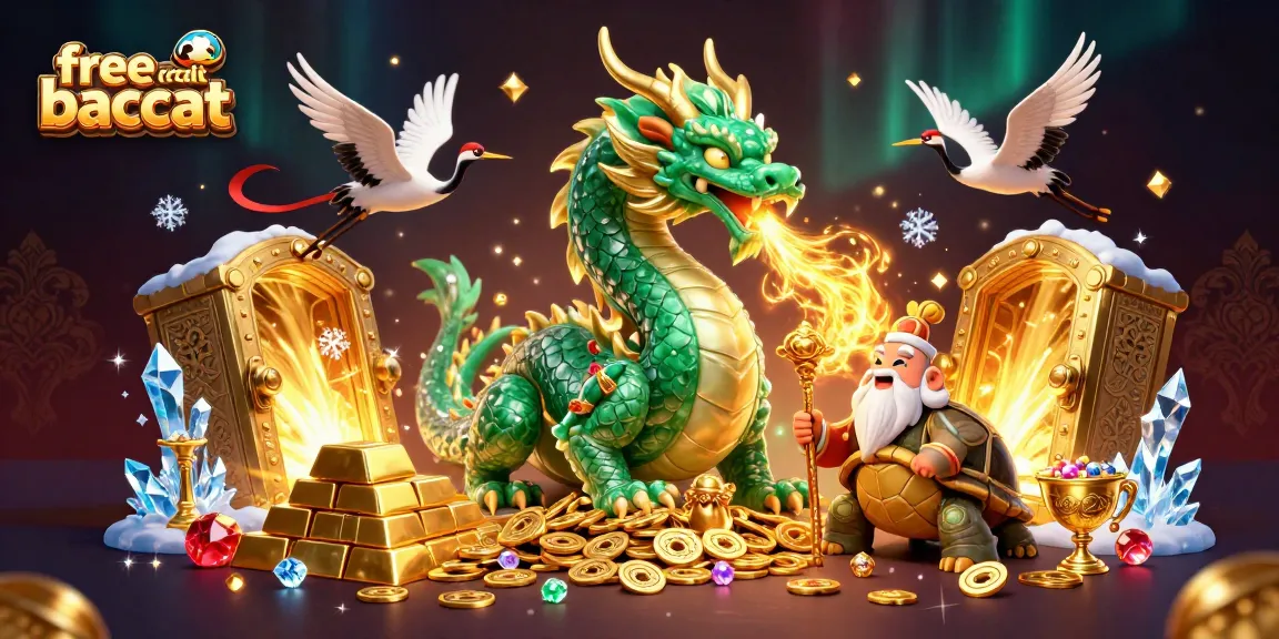 Experience exciting free credit baccarat with dynamic 3D characters and rich casino elements.