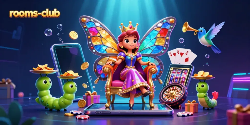 Permainan slot seru di rooms-club dengan kasino digital yang dinamis.