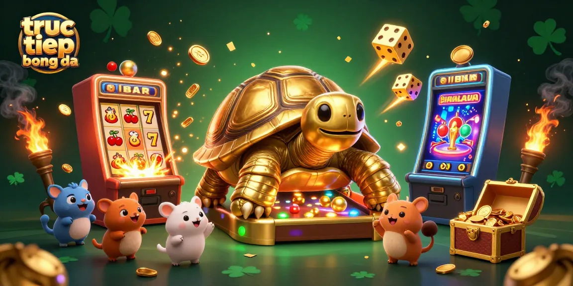 Experience truc tiep bong da in an engaging casino scene filled with vibrant characters and dynamic gaming elements.