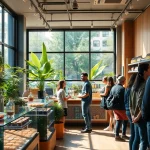 Discover premium cannabis products at a modern Weed Store with inviting displays and friendly staff.