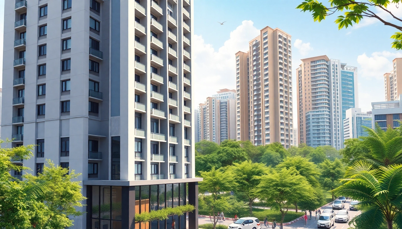 Explore the stunning Tampines EC, featuring modern architecture in a vibrant urban setting.