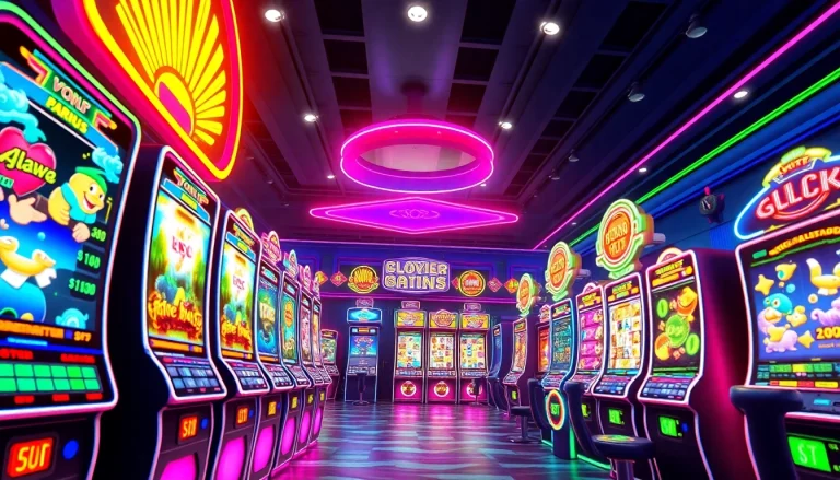 The vibrant world of Situs kode4d showcasing engaging slot machines and thrilling gaming experiences.
