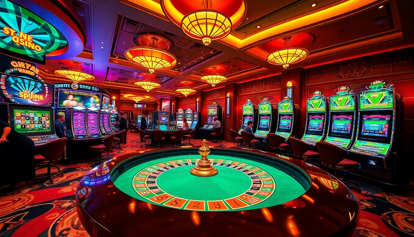 Engage with high-stakes gaming at https://rr88co.net/ featuring a thrilling roulette table and vibrant casino atmosphere.